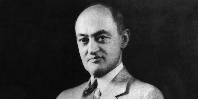 Portrait von Joseph A. Schumpeter