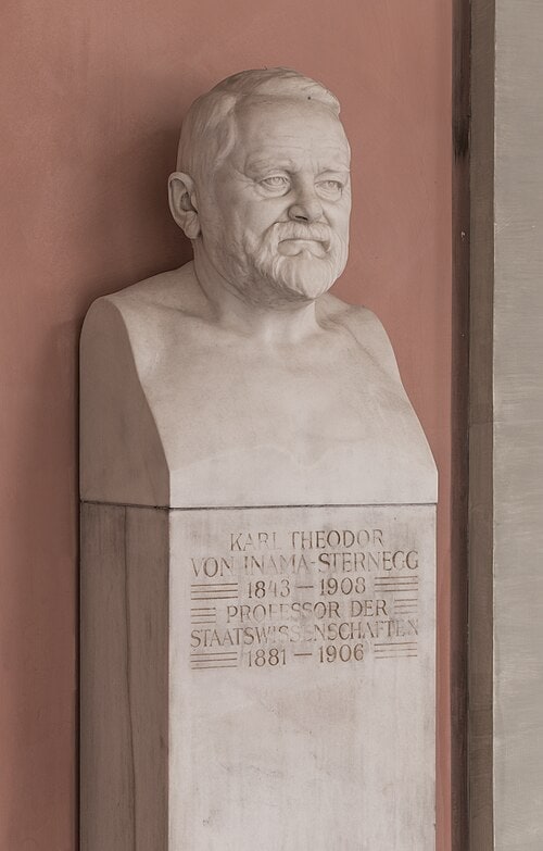Portrait von Karl-Theodor von Inama-Sternegg: Hochgeladenes Bild