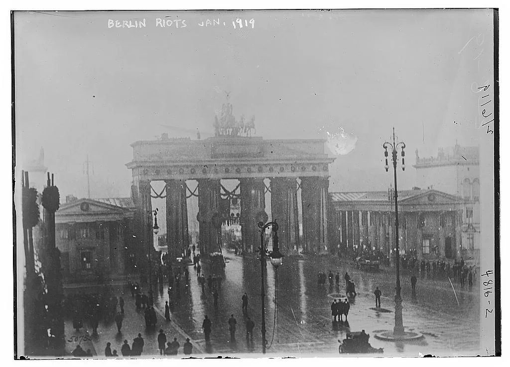 Berlin riots, Januar 1919 (Spartakusaufstand)